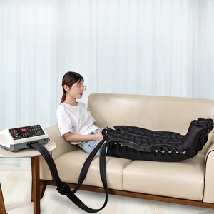 CE-máquina de drenaje linfático para presoterapia, masajeador de piernas completo, recuperación de masaje súper dinámico, 12 cámaras, pie, pantorrilla, rodilla, muslo - Product Image 1