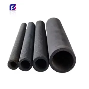 Good slag erosion resistance furnace furniture refractory SIC pipe silicon carbide ceramic tubes for steel industry