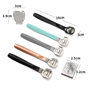 Atacado Aço Inoxidável Calo Removedor <span class=keywords><strong>Foot</strong></span> File Scraper <span class=keywords><strong>Pedicure</strong></span> Ferramentas Dead Skin Remover para Saltos Pés - Product Image 4