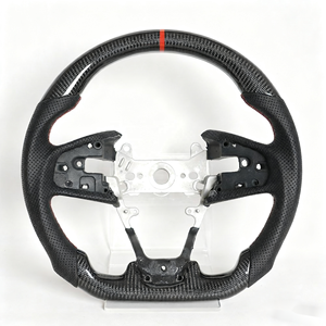 YPB104 Venta Caliente de Fábrica para Modificación de Volante de <span class=keywords><strong>Civic</strong></span> 16-21, Volante Deportivo de Fibra de Carbono - Product Image 1