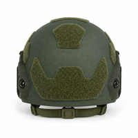 Casque tactique balistique haute protection FAST IIIA – Équipement d'entraînement de protection en PE/Aramide équipé d'un système de rails tactiques.