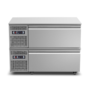Table <span class=keywords><strong>de</strong></span> travail professionnelle en acier inoxydable pour cuisine, réfrigérateur, <span class=keywords><strong>comptoir</strong></span> <span class=keywords><strong>de</strong></span> chef réfrigéré - Product Image 5