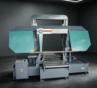 Scie à ruban horizontale GB4230 pour métaux, équipement de sciage robuste pour profilés métalliques, directement de l'usine