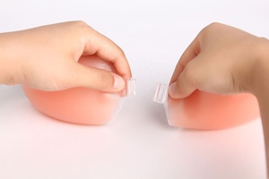 Sans bretelles Auto-adhésif nu matures <span class=keywords><strong>belle</strong></span> poitrine sans silicone soutien-gorge invisible - Product Image 3