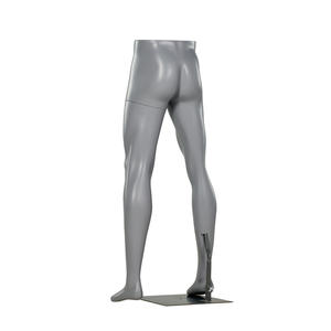 Venta al por mayor gris musculoso <span class=keywords><strong>hombre</strong></span> <span class=keywords><strong>de</strong></span> pie medio cuerpo inferior maniquí masculino para Pantalones <span class=keywords><strong>de</strong></span> exhibición - Product Image 4