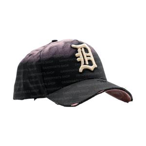Sombrero G5 Dandy Hats, Gorras de Béisbol Deportivas de 5 Paneles de Gamuza, Bordado de Letras en Tela, Diseño Desgastado, Unisex, Adulto, Halloween - Product Image 3