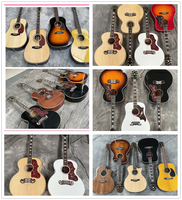 World Famous Brand 6-String Acoustic Guitar Manufactured in China by Guitar Plant OM42