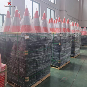 Roadsafe LZ mô hình 45cm/70cm/90cm PVC giao thông nón màu đỏ/Cam 360mm cơ sở 150 + 100mm phản xạ bền an toàn cảnh báo nón - Product Image 5