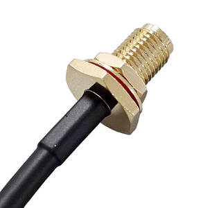 Cable coaxial de extensión RG174 con conector macho y hembra, cable de cobre tipo pigtail - Product Image 3