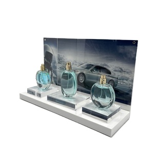 Lucite chăm sóc cá nhân sản phẩm Tester hiển thị perspex Nước hoa Pop hiển thị truy cập đứng màu đen <span class=keywords><strong>Acrylic</strong></span> mỹ phẩm glorifier đơn vị - Product Image 1