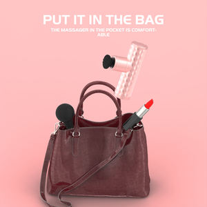 Pistolet de massage par percussion des tissus profonds - Masseur portable en aluminium contrôlé par application pour les athlètes Soulagement de la douleur musculaire - Product Image 6