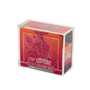 Estuche acrílico para tarjetas con ilustraciones de Charmander y Dragonite para uso en escritorio - Product Image 5