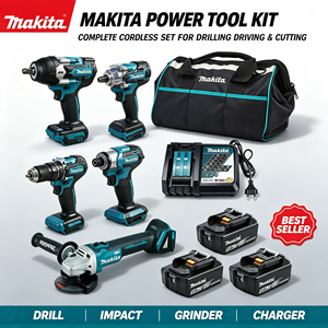 For 18V 5Ah Lithium <b>Battery</b> 9-in-1 Wireless Power Tool Set Multi-Functional Stainless Steel 12-Month Warranty - Product Image 6