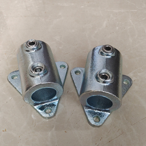 A146 D 48,3mm accesorios de tubería de hierro fundido inmersión en caliente agregar abrazadera de llave galvanizada eléctrica accesorios de fijación de <span class=keywords><strong>Palma</strong></span> lateral - Product Image 2