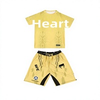 Ensemble de boxe Sanshou UFC Venom, arts martiaux mixtes, kickboxing en libre, kits de sport MMA pour hommes et femmes, haute élasticité, séchage rapide