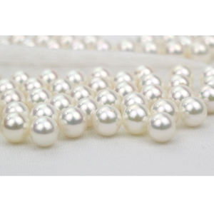 ลูกปัดสีทองขาวบาร็อคธรรมชาติและไข่มุกหลวมสำหรับทำเครื่องประดับไข่มุกแท้จากญี่ปุ่น - Product Image 1