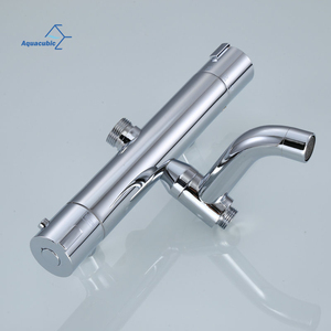 Hotel Bathroom Thermostatic Control <strong>Bar</strong> <strong>Valve</strong> Diverter Thermostatic <strong>Shower</strong> Mixing <strong>Valve</strong> - Product Image 5