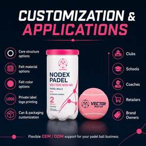 ลูกแพเดิล NODEX <span class=keywords><strong>Head</strong></span> FIP Standard Professional สีชมพู วัสดุยางคุณภาพสูง เด้งดี ขายส่ง คุณภาพเยี่ยม - Product Image 5