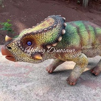 Realistischer Animatronischer Laufroboter Dinosaurier-Roboterhund mit Fernbedienung