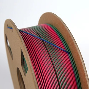 Filamento de PLA de Seda de Alta Calidad, 1 kg/rollo, Doble Arcoíris, Tres Colores - Product Image 5