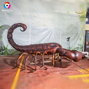 Scorpion animatronique géant de 6 m, modèle réaliste de scorpion robotique pour exposition en parc à thème, zoo - Product Image 4