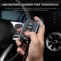 Accessoires de voiture Porte-clés en alliage d'aluminium et en métal pour télécommande de voiture-Housse de protection pour porte-clés de voiture-Housse pour réservoir 300 2021