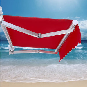 <span class=keywords><strong>Toldo</strong></span> superior de tela impermeable para techo de coche, tubo de aleación de aluminio con sombrilla de instalación de pared de <span class=keywords><strong>motor</strong></span> - Product Image 4