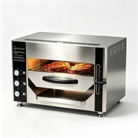 Matériel de cuisine professionnel : Gril électrique sans fumée pour steaks, gril barbecue, plaque de cuisson, gril salamandre relevable, four à steaks