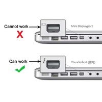Adaptateur Apple Thunderbolt vers FireWire 800 Thunderbolt vers Fire 1394B, adapté aux ordinateurs Mac équipés de ports Thunderbolt