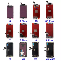Écran LCD de Téléphone Portable pour iPhone 5s 6 6s 7 8 Plus X Xr Xs 11 Pro Mini Max 12 12 Pro 13 14, Remplacement Tactile en Verre LCD