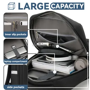 Zaino personalizzato per laptop nwe taccuino da viaggio interstrato borsa da scuola computer borsa da viaggio impermeabile zaino per laptop per uomo