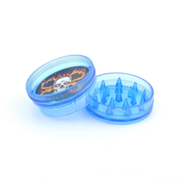 JUJI 2022 Broyeur à herbes en plastique portable mini 30 mm, personnalisable, marque privée, échantillon gratuit, vente en gros Chine