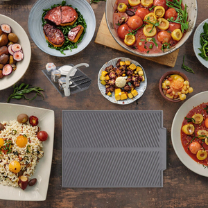 Modern Style Small Size <b>Silicone</b> Dish Drain Mat Eco-Friendly Heat Resistant for Home Kitchen Counter Durable for Restaurants Use - Product Image 4