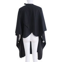 Cape de coiffure imperméable pour coupe de cheveux, tablier de barbier, cape de coiffeur