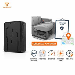 Localizador de Vehículos para Recuperación de Seguros 4G LTE Oculto Portátil con Geocerca, Alerta de Vibración y Exceso de Velocidad, Rastreador GPS Inalámbrico Portátil en Tiempo Real - Product Image 1