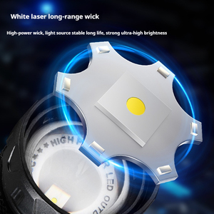 Đèn pin zoom chất lượng cao của nhà sản xuất, tích hợp đèn COB & sạc dự phòng USB, dùng cho cắm trại & khẩn cấp - Product Image 5