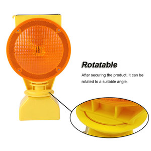 CE交通信号灯警告<span class=keywords><strong>LED</strong></span>バリケードフラッシャーライト交通コーンソーラーバリケードライト - Product Image 4