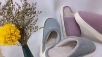 Zapatillas de interior para mujer, cálidas y cómodas, con parte superior de felpa suave, entresuela de espuma y suela exterior de EVA, transpirables, de color liso, para invierno y primavera.
