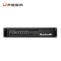 Boîtier de serveur 2U pour montage en rack, 6 ports LAN, 4 ports SFP+ 10G, 2 alimentations, 12e génération LGA 1700 H610 H670 Q670, pare-feu Pfsense, mini PC, châssis 2U pour montage en rack
