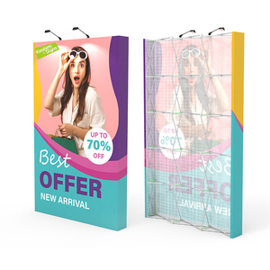 Supports de bannière pliables portables robustes pour publicité, présentoirs de stand pour événements éphémères - Product Image 1