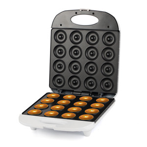 Máquina para Hacer Donuts de 16 Orificios con Calentamiento de Doble Cara y Enchufe Británico, Equipo de Panadería - Product Image 2