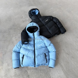 Manufacturers Custom Winter Outdoor Wear Hooded Bubble Puffy Nylon <b>Jackets</b> Streetwear Reversible Waterproof Puffer Down <b>Jackets</b> - Product Image 1
