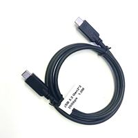 A-bst USB 3.2 Gen 2*2 20Gbps Kabel USB C ke USB C PD 100W 20V 5A Pengisian Cepat Kabel Transfer Data Kecepatan Tinggi