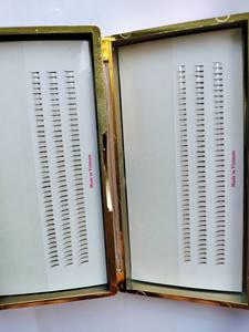 Extensions de cils cylindriques à 3 rangées, aspect naturel, volume intense, en cheveux synthétiques faits à la main, styles européens, emballage personnalisé avec logo - Product Image 6