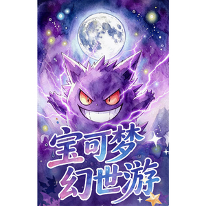 YQ Wholesale 100 feuilles Nouveaux panneaux de fan art Pokémon Fantasy Journey, jeu de cartes à collectionner, écologiques, pour cadeaux de fête - Product Image 1