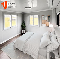 Maison conteneur extensible UVO 20FT : Maison modulaire préfabriquée aux normes australiennes |   Appartement de luxe pour les personnes âgées pour la vie en Australie