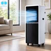 Aire Acondicionado Portátil de 12000 BTU, Unidad de Aire Acondicionado Móvil con Función de Enfriamiento y Deshumidificación, Refrigerante R410a, Mini Aire Acondicionado para Hogar, Hotel y Oficina