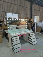 Yicheng Beauty Tables de toilette antiques très vendues avec miroir éclairé, table de maquillage à prix abordable