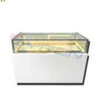 Vitrine Réfrigérée Simple à un Niveau pour Gâteaux et Pâtisseries