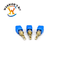 Warrior's Bit TCT 2 cannelures haut et bas fraise à compression fraise en bout CNC mèche pour le travail du bois